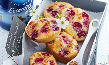 financier framboises 