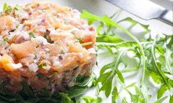tartare saumon