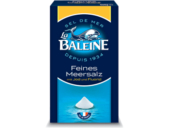 Meersalz fein mit Jod und Fluorid 500g Meersalz fein mit Jod und Fluorid 500g