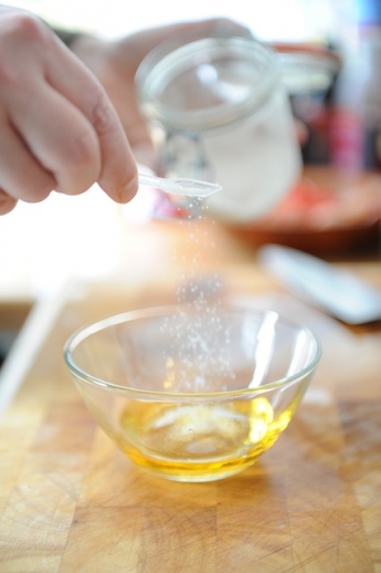 Apfel-Vinaigrette mit Senf Apfel-Vinaigrette mit Senf