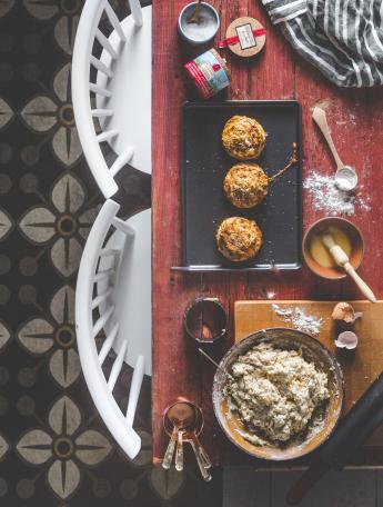 Cheesy Biscuits Sprinkled With Fleur de Sel de Camargue recipe