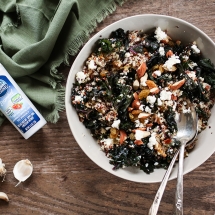 Kale & Quinoa Salad healthy recipe 