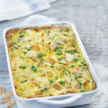 clafoutis petits pois