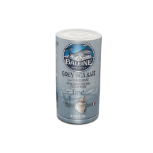 Grey sea salt vignette