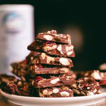 Chocolate bark with Grey Sea Salt recipe